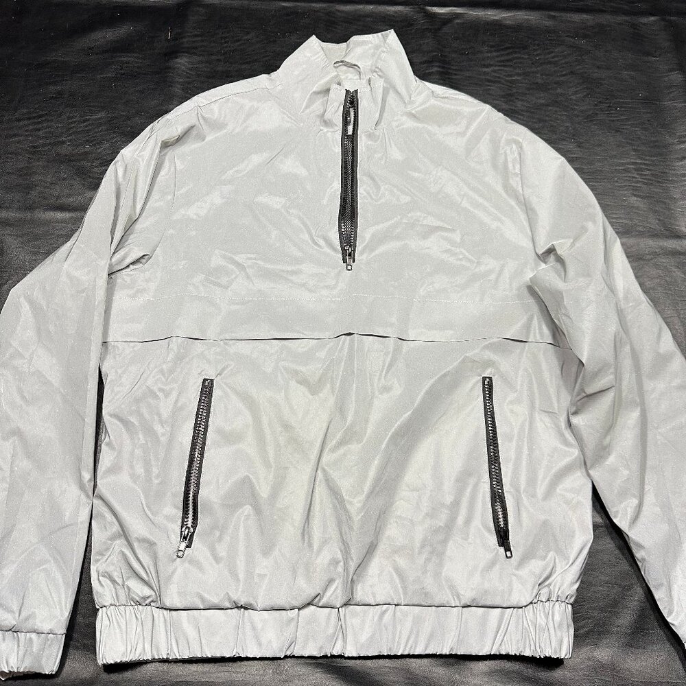 Forever 21 Reflective Quarter Zip